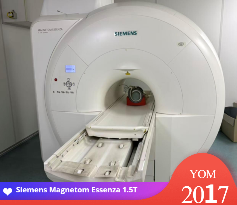 Reliable Clinical Performance, Proven Worldwide.
The Siemens MAGNETOM Essenza delivers dependable 1.5T imaging performance with low operating costs, making it an ideal choice for hospitals and imaging centers seeking excellent value.